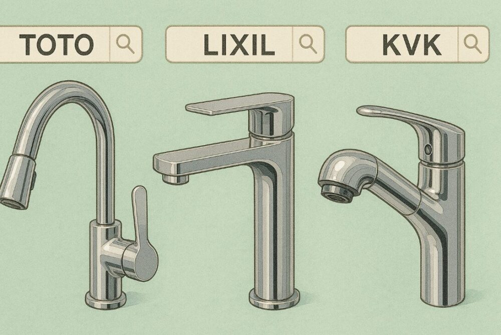 メーカー別(TOTO/LIXIL/KVK)パーツ検索のコツ