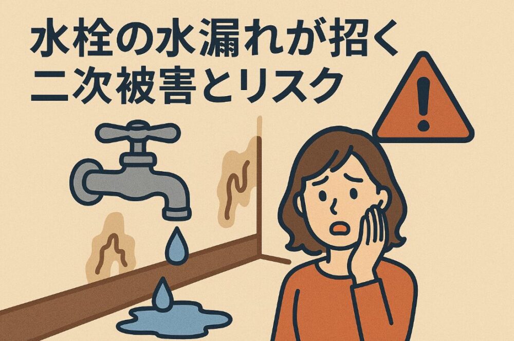 水漏れが招く二次被害とリスク