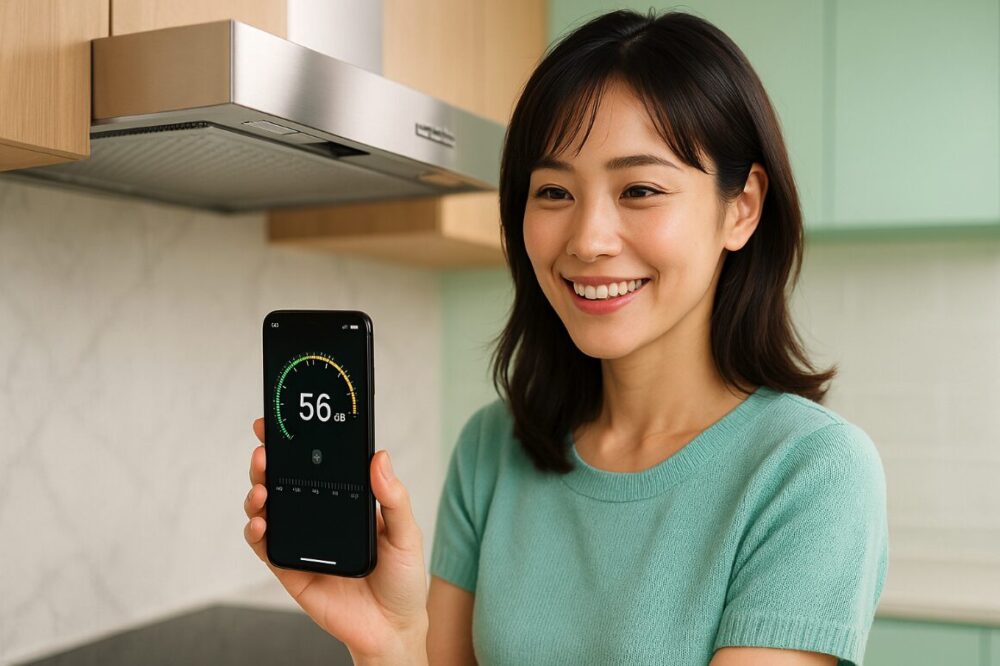 レンジフードの騒音は何dB?音の大きさを数値で確認する方法
