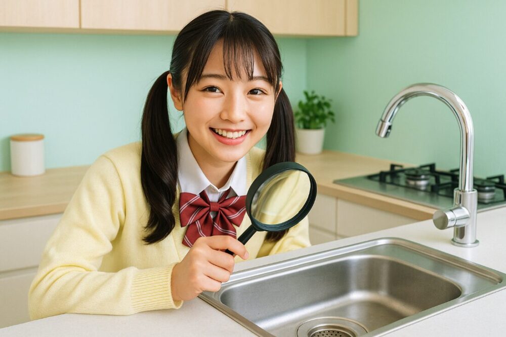 キッチン排水管の構造とつまりが起こるメカニズム