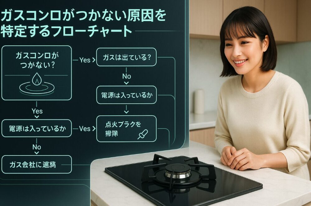 【3分診断】原因を絞り込むフローチャート