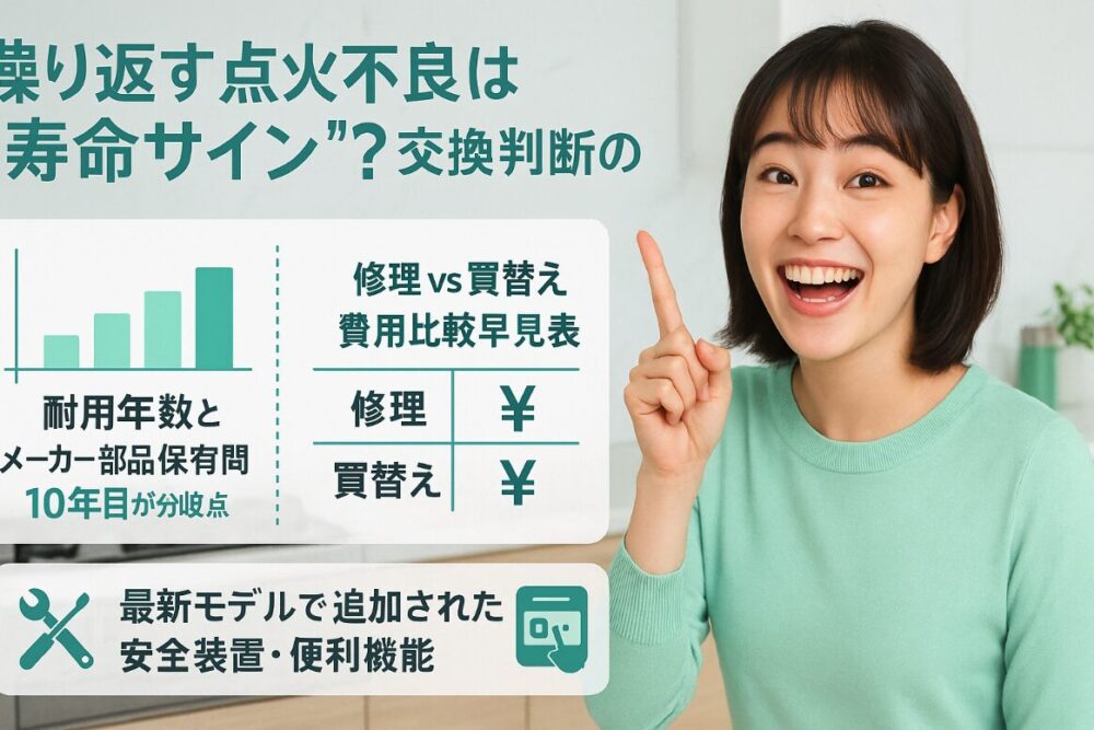 繰り返す点火不良は“寿命サイン”？交換判断の目安