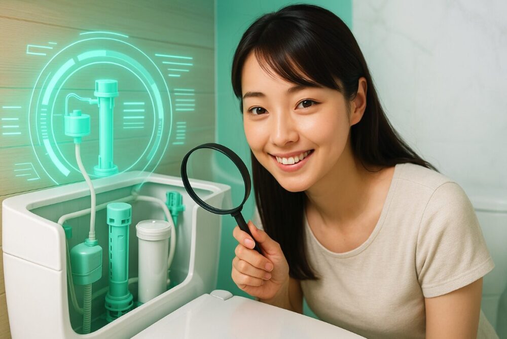 タンクに水が溜まる仕組み