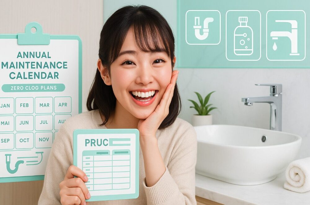 年間メンテナンスカレンダーで詰まりゼロ計画