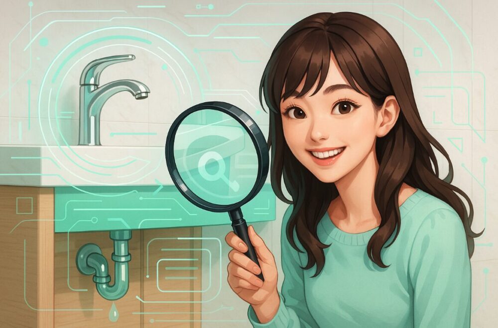 漏水箇所を5分で特定するセルフ診断フロー