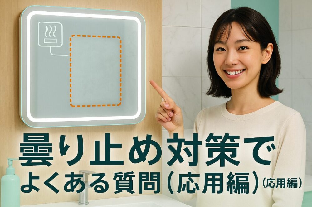 曇り止め対策でよくある質問(応用編)