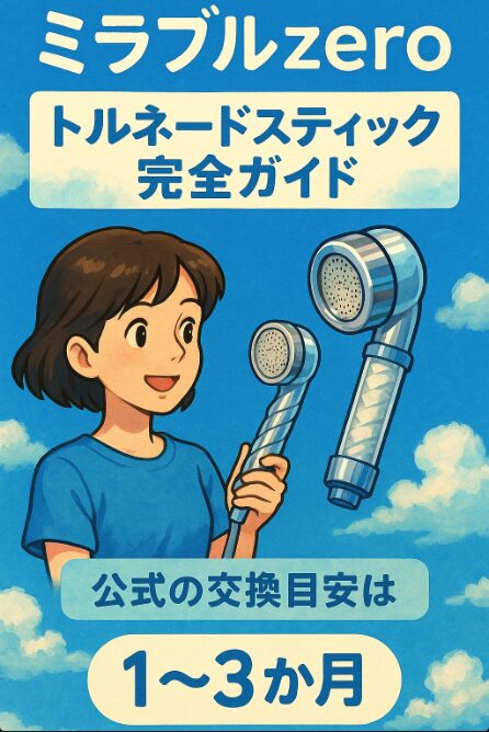 トルネードスティック完全ガイド(仕組み・交換・詰まり予防)