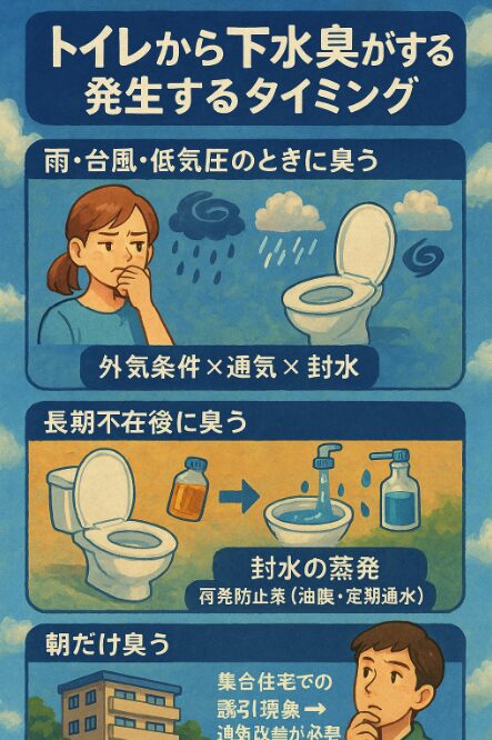 発生タイミング別の実践チェック