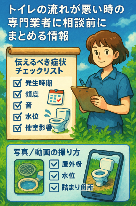 相談前にまとめる情報テンプレ