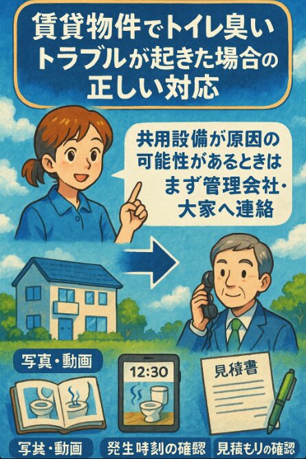 賃貸での正しい対応フロー