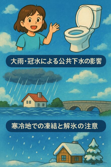 天候・季節が原因のケース