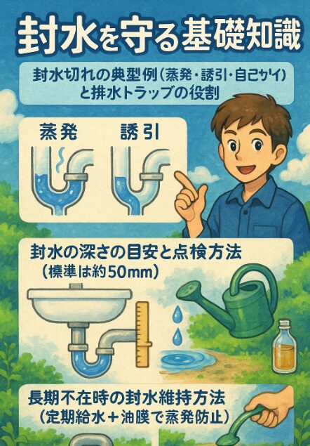 封水を守る基礎知識