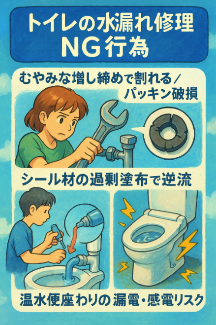NG行為とよくある失敗
