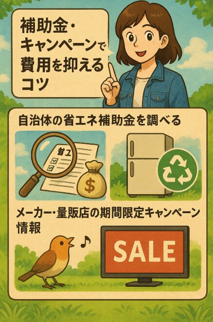 補助金・キャンペーンで費用を抑えるコツ