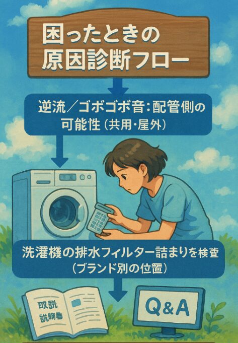 Cause-diagnosis-flow-when-you-are-in-trouble-(odor,-backflow,-error)
