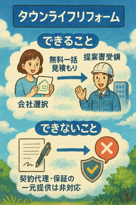 Town-Life-Reform-offers-"free-comparison-of-proposals-from-multiple-companies-+-can-handle-rejection-requests"