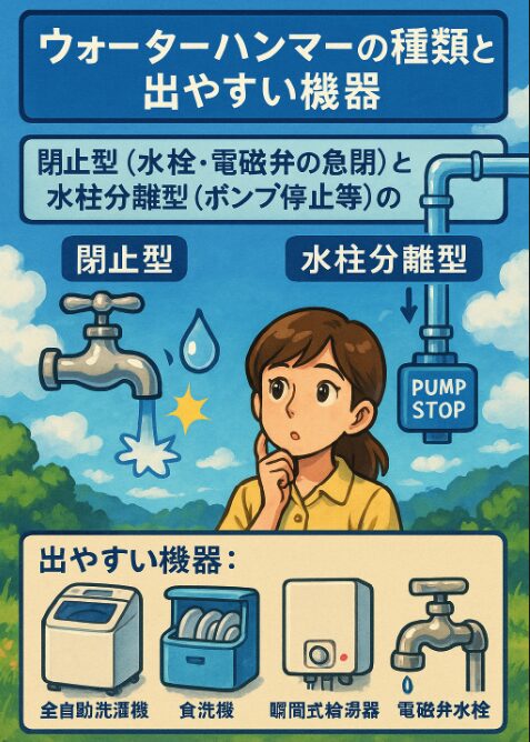 Types-of-water-hammer-and-equipment-prone-to-it