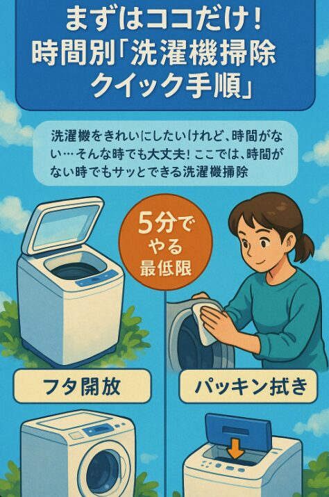 Start-here!-"Quick-washing-machine-cleaning-steps"-by-time