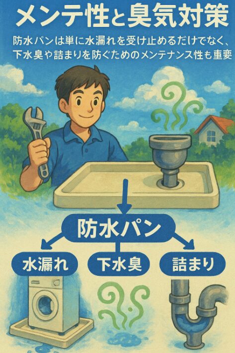 Maintenance-and-odor-control-(water-seals,-traps,-cleaning-hatches)