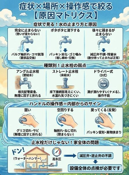 Narrow-down-by-symptoms-x-location-x-operation-feeling-[Cause-matrix]