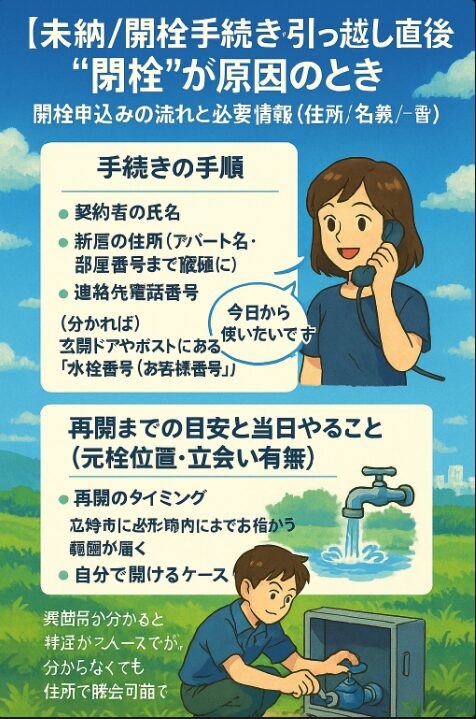 [Unpaid/Opening-procedure/Immediately-after-moving]-When-the-cause-is-a-"shutoff"