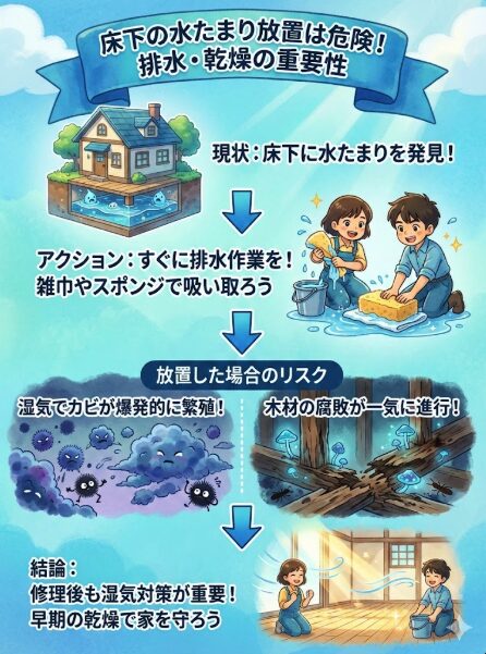 The-importance-of-draining-and-drying-when-water-accumulates-under-the-floor