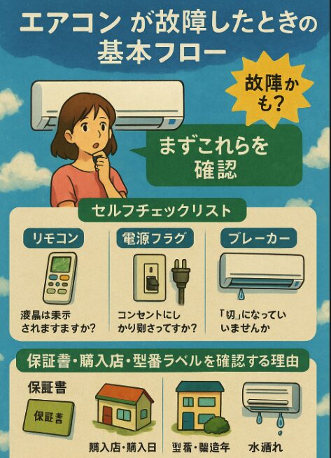 Basic-flow-when-your-air-conditioner-breaks-down