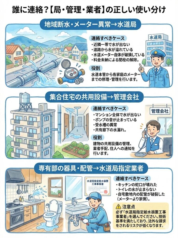 Who-to-contact?-Correct-use-of-[bureau,-management,-contractor]