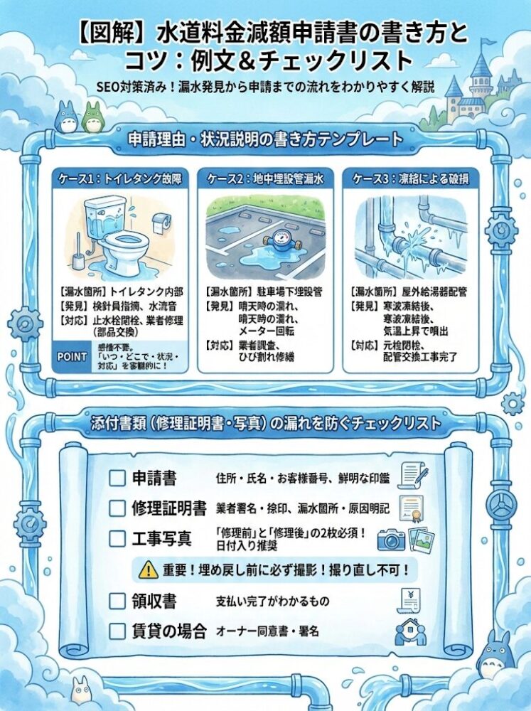 [With-example-sentences]-How-to-write-a-water-bill-reduction-application-form-and-tips