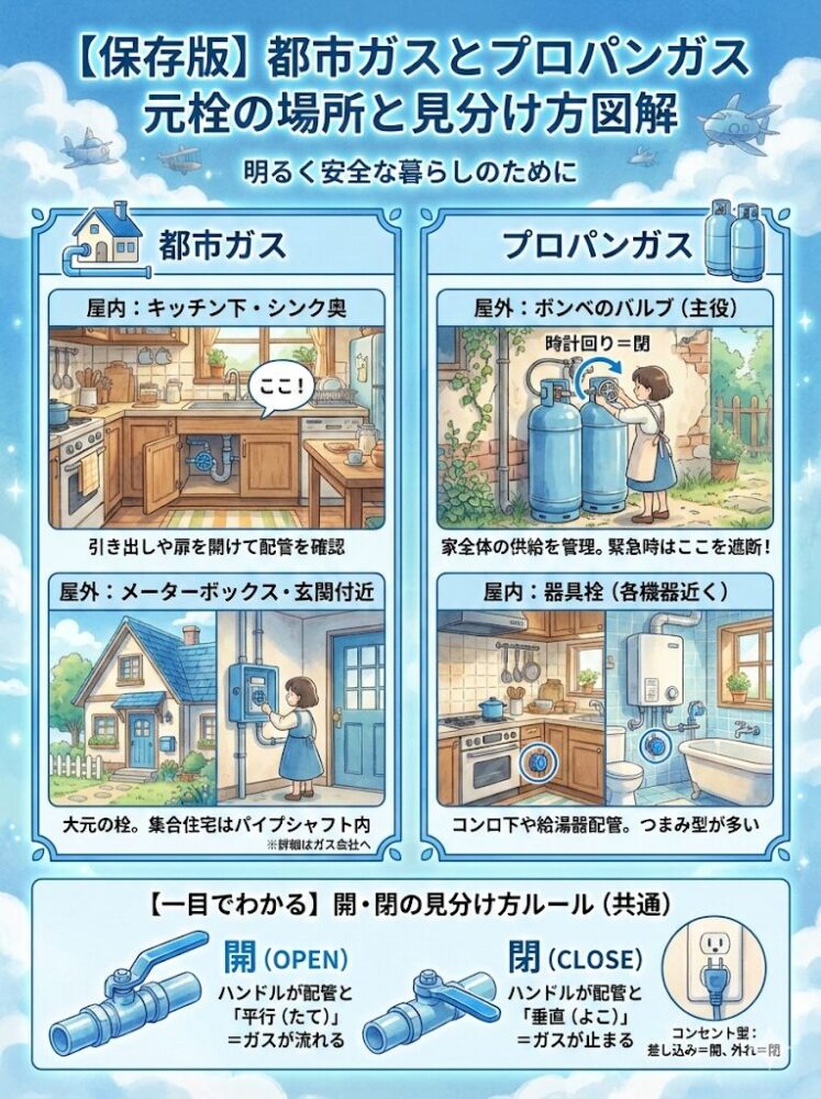 The-difference-between-city-gas-and-propane-gas!-Where-is-the-main-valve-and-how-can-you-tell-them-apart?