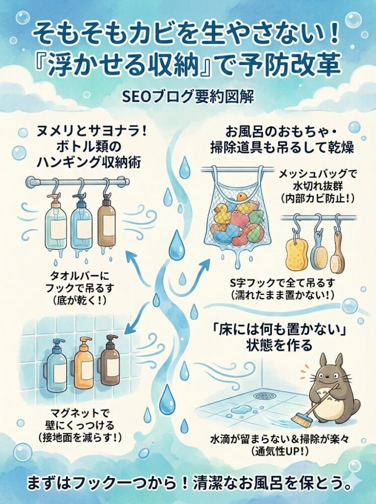 Prevent-mold-from-growing-in-the-first-place!-Preventive-reform-with-"floating-storage"