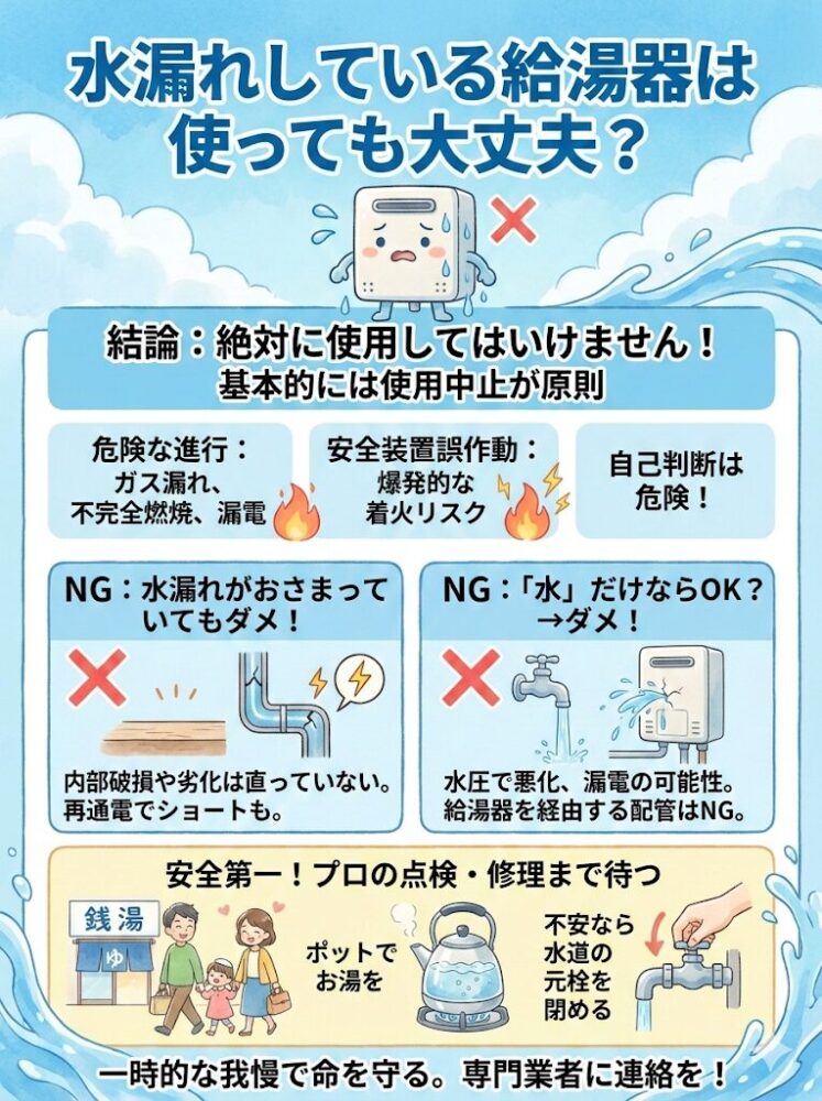 Is-it-okay-to-use-a-leaking-water-heater?