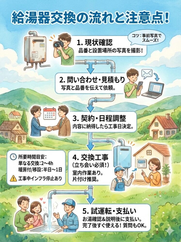 The-process-and-precautions-for-replacing-a-water-heater