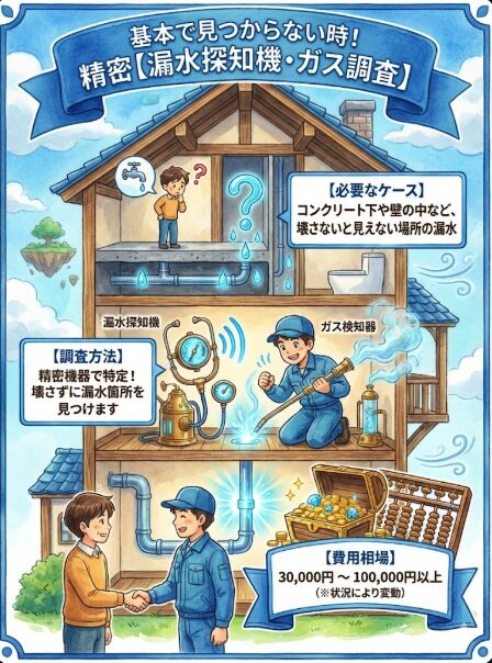 Cases-where-more-precise-"water-leak-detectors-and-gas-investigations"-are-required-and-costs