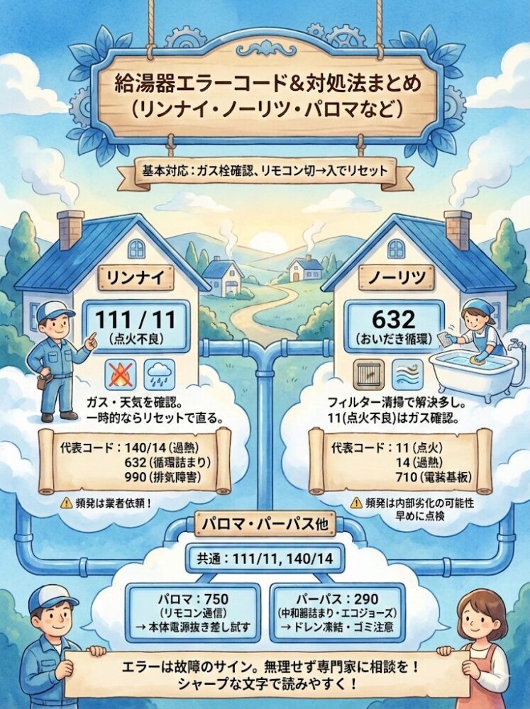 List-of-common-error-codes-by-major-manufacturer-(Rinnai,-Noritz,-etc.)