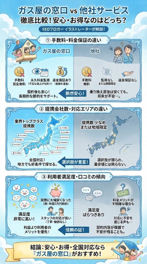 Differences-between-gas-company-counters-and-other-transfer-services