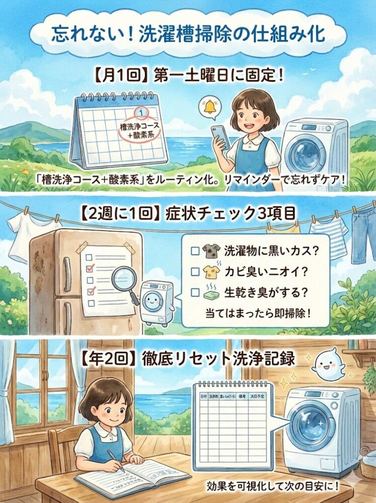 Systematizing-to-avoid-forgetting:-Frequency-reminders-and-checklists