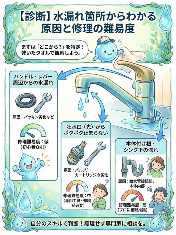 [Diagnosis]-The-cause-and-difficulty-of-repair-can-be-determined-from-the-location-of-the-water-leak