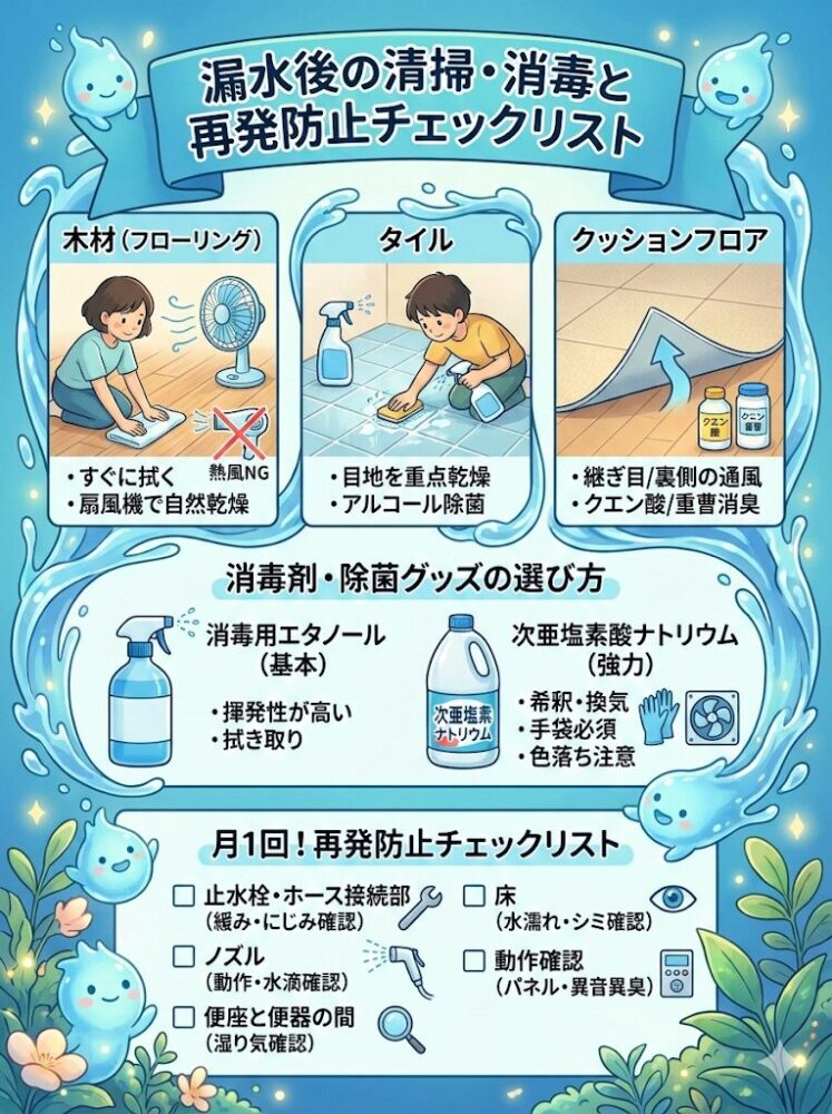 Cleaning-and-disinfection-after-a-water-leak-and-checklist-for-preventing-recurrence