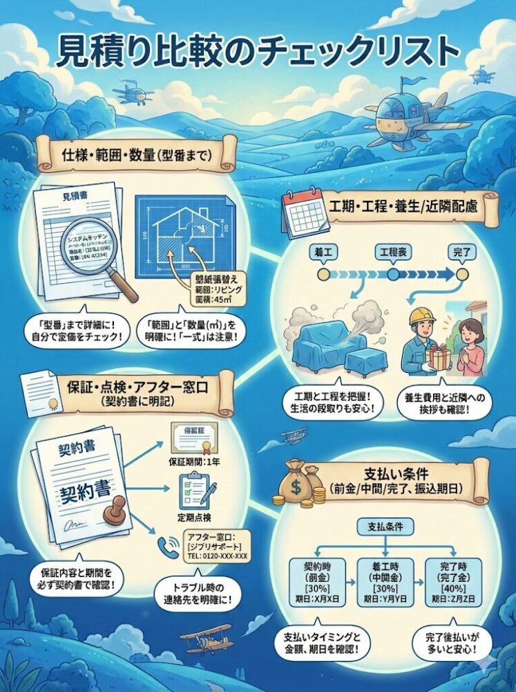 Quote-Comparison-Checklist