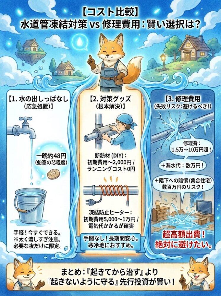 [Cost-Comparison]-Leaving-the-water-running-vs.-water-countermeasures-vs.-repair-costs