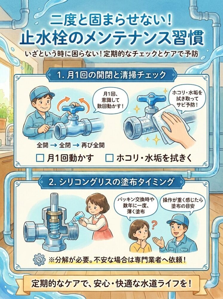 Never-let-it-harden-again!-Water-stop-valve-maintenance-habits