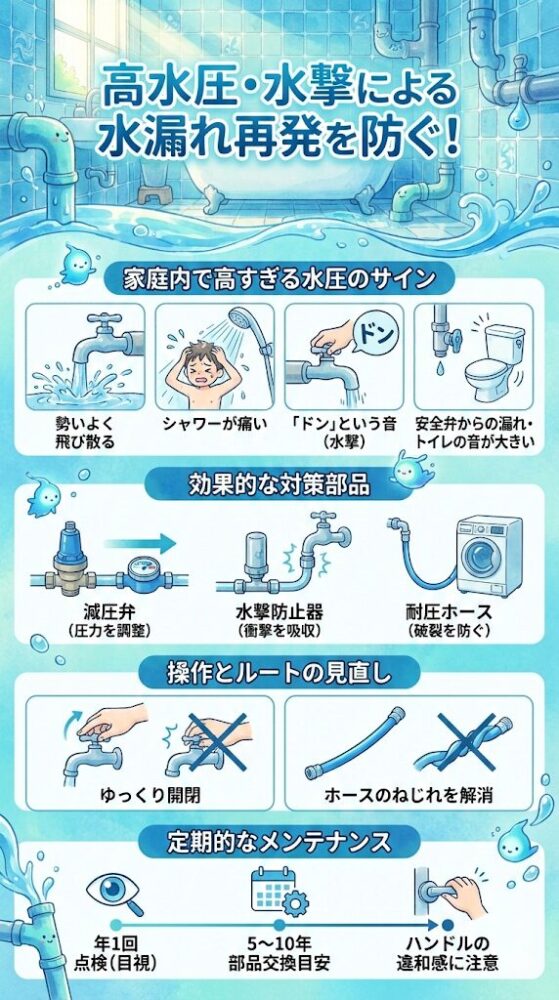 How-to-prevent-recurring-leaks-caused-by-high-water-pressure-and-water-hammer