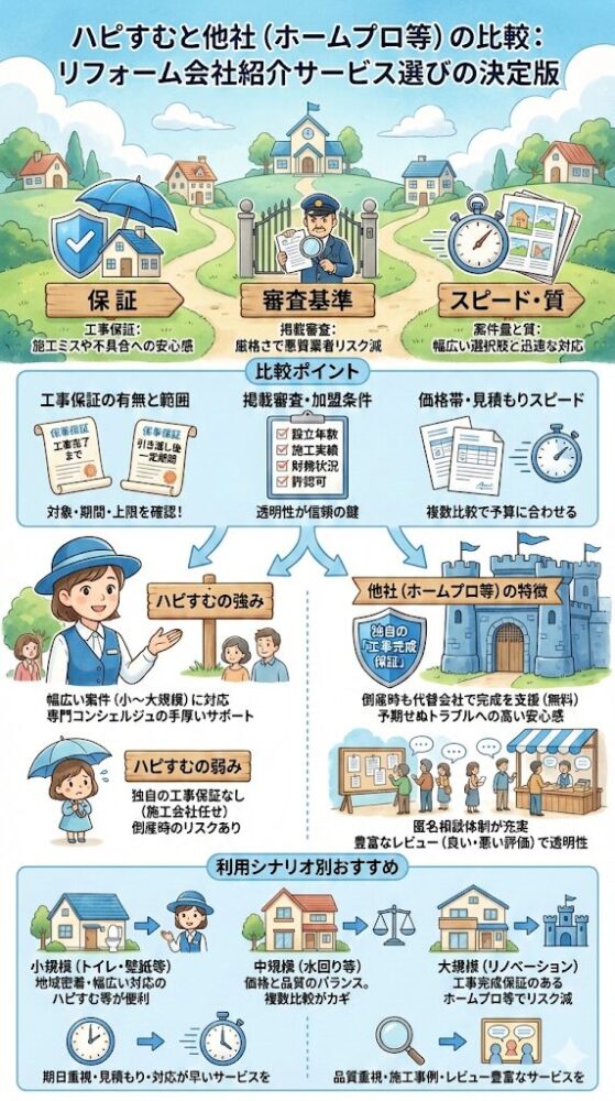 Comparison-of-Hapisumu-and-other-companies-(HomePro,-etc.)