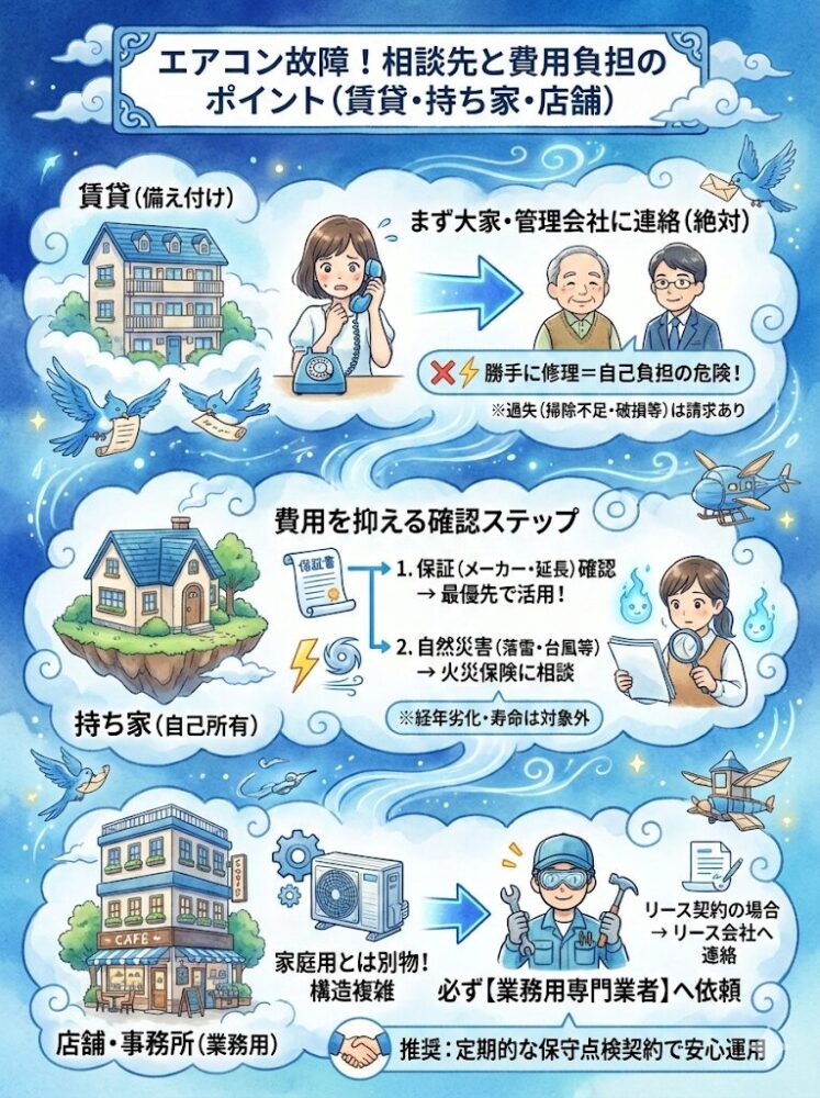 Points-that-change-depending-on-where-you-can-get-advice-and-what-costs-you-have-to-pay-depending-on-whether-you-are-renting,-owning-your-own-home,-or-using-a-store