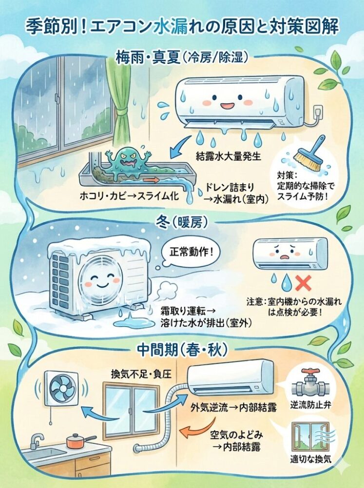 Water-leaks-that-tend-to-occur-depending-on-the-season-and-operating-mode