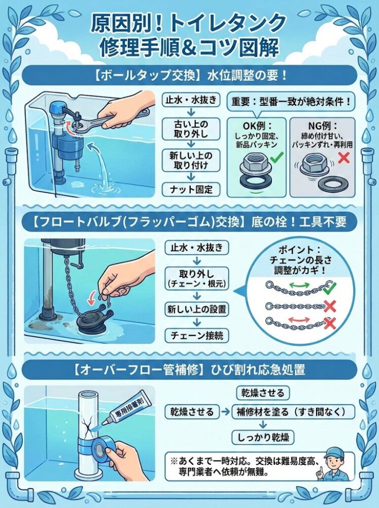 Repair-procedures-by-cause