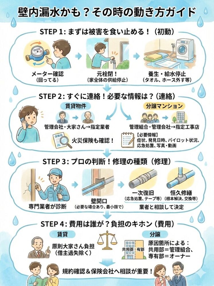 What-to-do-if-you-suspect-a-water-leak-in-the-wall