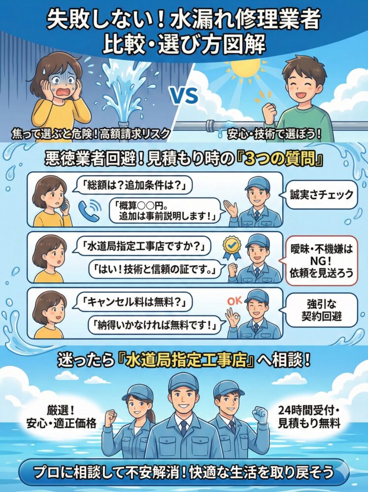 How-to-compare-and-choose-a-water-leak-repair-company-to-avoid-failure