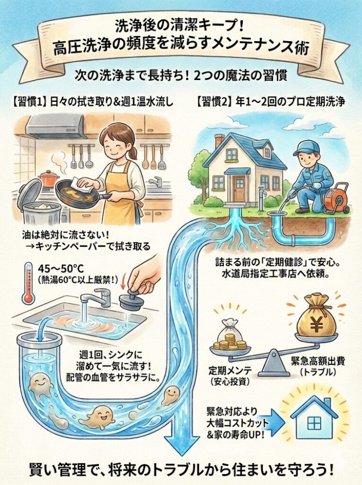 Keep-your-home-clean-after-cleaning!-Maintenance-techniques-to-reduce-the-frequency-of-high-pressure-cleaning